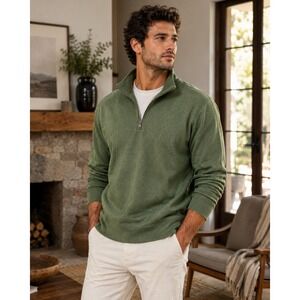 The North Face Pullover Mens XL Green Fleece Gorpcore Cabin Outdoorsy